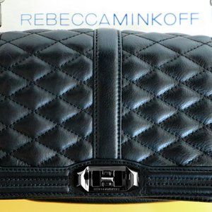 Rebecca Minkoff Quilted Leather Love Crossbody Bag